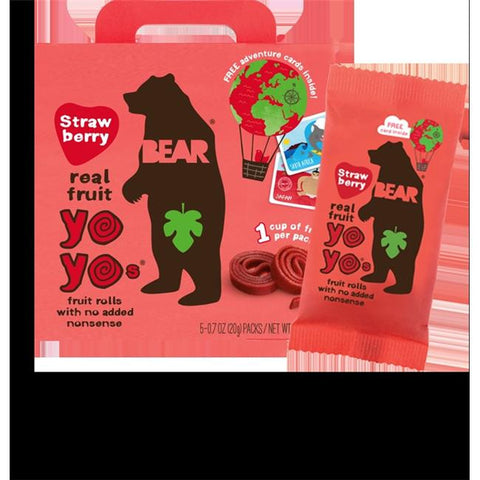 BEAR RL FRT YOYO STRW AP ( 6 X 3.5 OZ   )