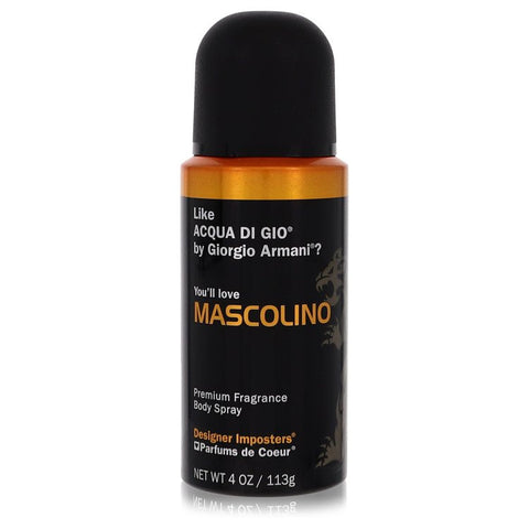 Designer Imposters Mascolino by Parfums De Coeur - Body Spray 4 oz