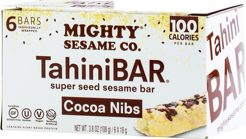 MIGHTYS TAHINI BAR COCOA ( 8 X 6 PK   )