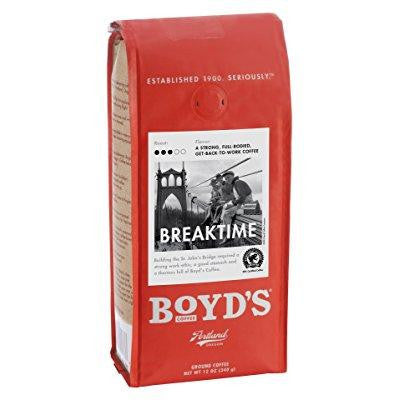 Boyd's Coffee Ground Coffee Breaktime (6x12 OZ)