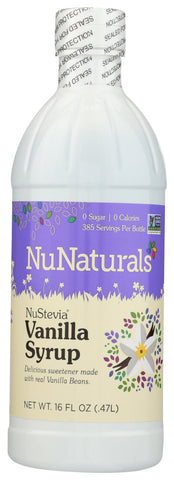 NUNATRL STEVIA VAN SYRP ( 1 X 16 OZ   )