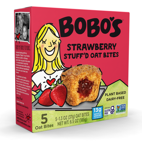 BOBOS STFD BITE STRAWBRY ( 6 X 5 CT   )
