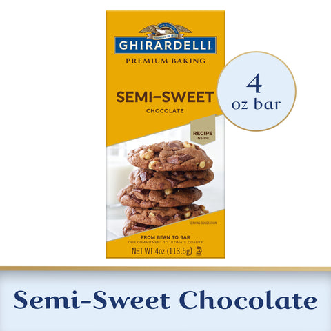 GHIR S SWT CHOC BKG BAR ( 12 X 4 OZ   )