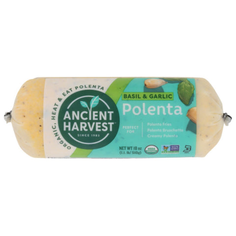 Food Merchants Basil Garlic Polenta (12x18 Oz)