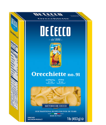 DECECCO ORECCHIETTE #91 ( 12 X 16 OZ   )