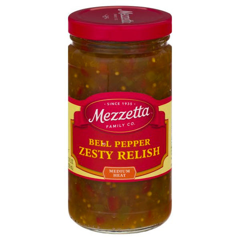 Mezzetta Express Deli-Style Zesty Bell Pepper Relish (6x12Oz)