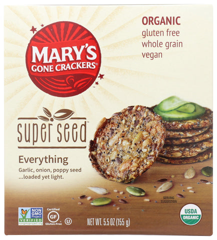 Mary's Gone Crackers Super Seed Everything  (6x5.5 OZ)