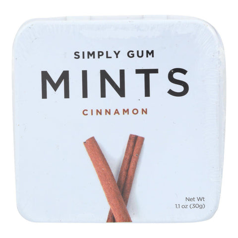 SIMPLY GUM CINNAMN MINTS ( 6 X 30 CT   )