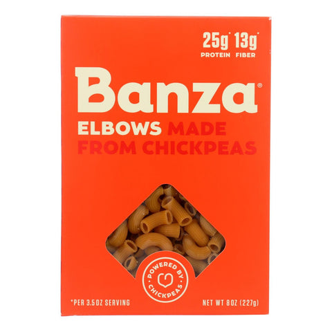 BANZA CHKPEA PSTA ELBOWS ( 6 X 8 OZ   )