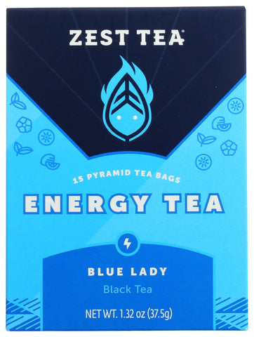 ZEST TEA BOX BLK PASNFRT ( 6 X 1.32 OZ   )