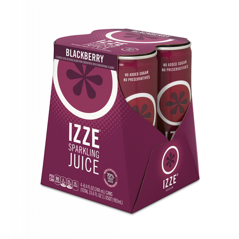 IZZE SPARKLNG BLACKBERRY ( 6 X 4 PACK )