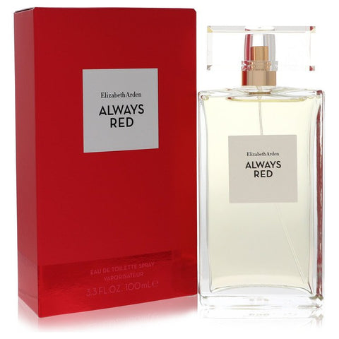 Always Red by Elizabeth Arden - Eau De Toilette Spray 3.4 oz