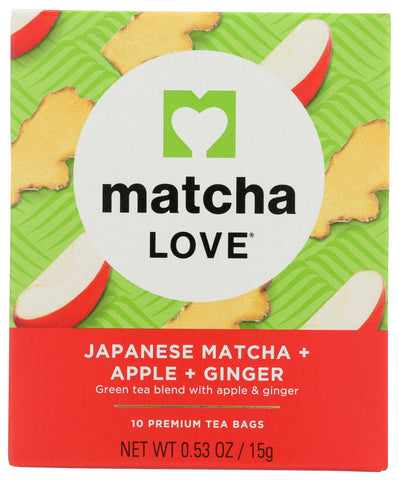 MATCHA TEA GRN APPL GNGR ( 6 X 10 BAG  )