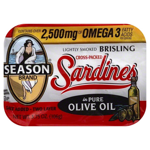 SEASN CRSSPCK SARDINES ( 12 X 3.75 OZ   )