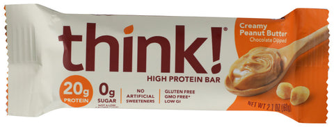 Think Baby Creamy Peanut Butter Thin Bar (10x2.1 Oz)