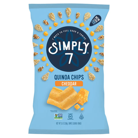 SIMPLY7 CHED QUINOA CHPS (8x3.50)