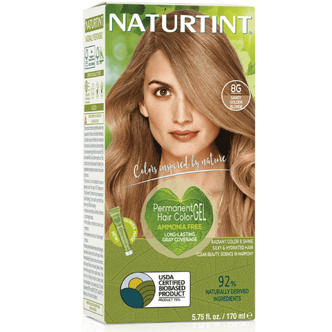 Naturtint 8g Sandy Golden Blonde Hair Color (1xKit)