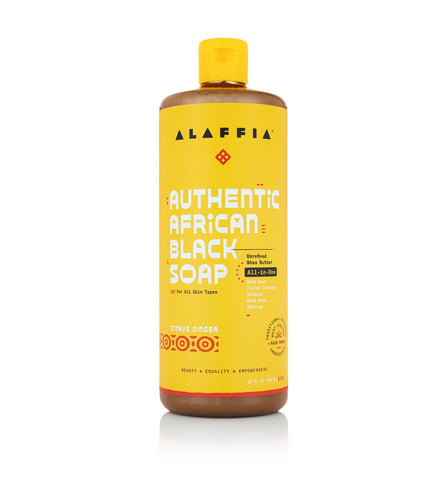 ALAF BLK SOAP CIT GINGER ( 1 X 2 OZ   )