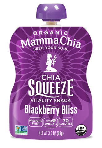 Mamma Chia Squeeze Blackberry Bliss (16x3.5 OZ)