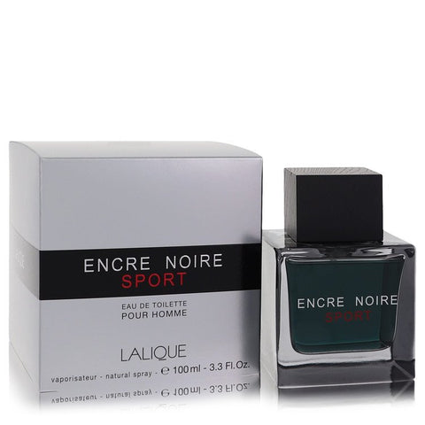 Encre Noire Sport by Lalique - Eau De Toilette Spray 3.3 oz
