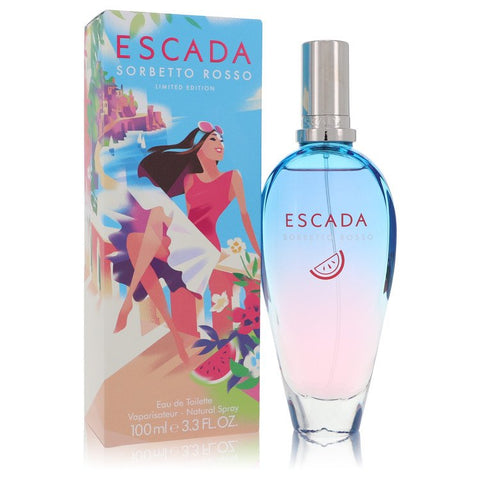 Escada Sorbetto Rosso by Escada - Eau De Toilette Spray 3.3 oz