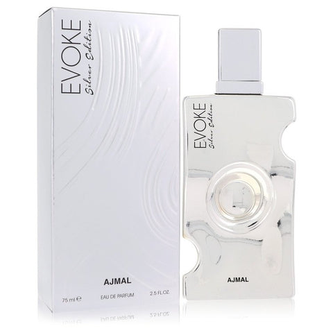 Ajmal Evoke Silver Edition by Ajmal - Eau De Parfum Spray 2.5 oz