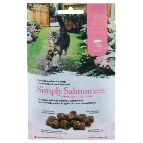 CALED SALMON CAT TREAT   ( 8 X 2 OZ   )