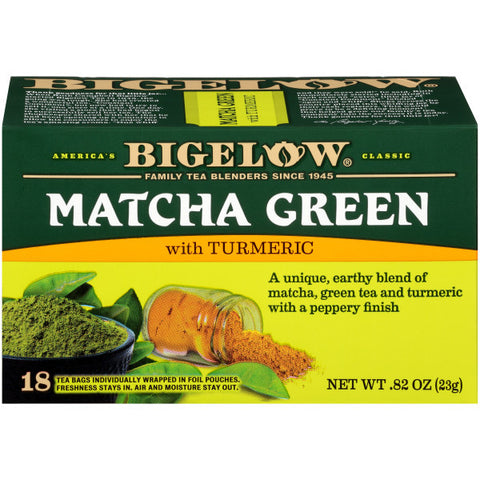 BIGELOW MATCH GRNTEA TUM ( 6 X 18 BAG  )