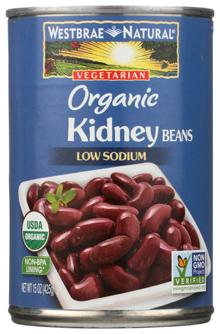 Westbrae Foods Kidney Beans Fat Free (12x15 Oz)