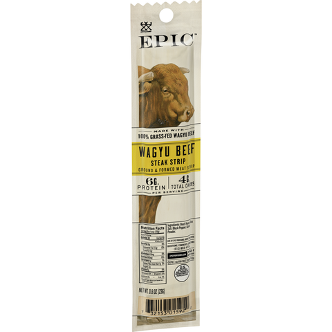 EPIC SNK STRP WAGYU BEEF ( 20 X 0.8 OZ   )