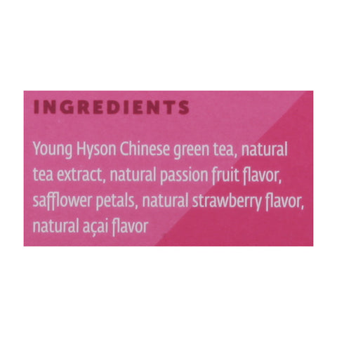 ZEST TEA BX SPRBRY SAMBA ( 6 X 1.32 OZ   )