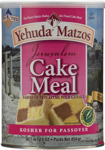 YEHUDA CAKE MEAL ( 12 X 16 OZ   )
