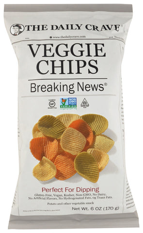 D CRAVE VEGGIE CHIPS ( 8 X 6 OZ   )