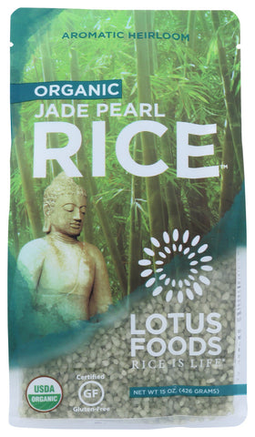 Lotus Foods Organic Jade Pearl Rice (6x15Oz)
