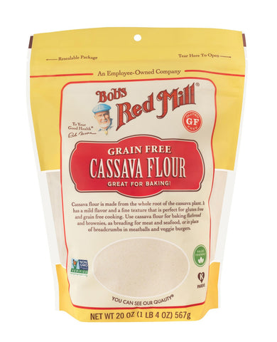 BOBS CASSAVA FLOUR ( 4 X 20 OZ   )