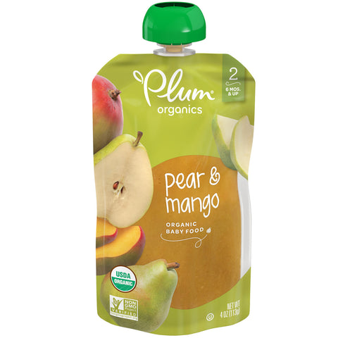 Plum Organics  Plum Pear/Mango (6X4 OZ)