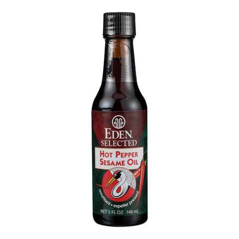 EDEN HOT PEPR SESAME OIL (12x5.00)