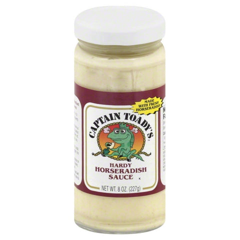 Captain Toady's Hardy Horseradish Sauce (12x8 Oz)
