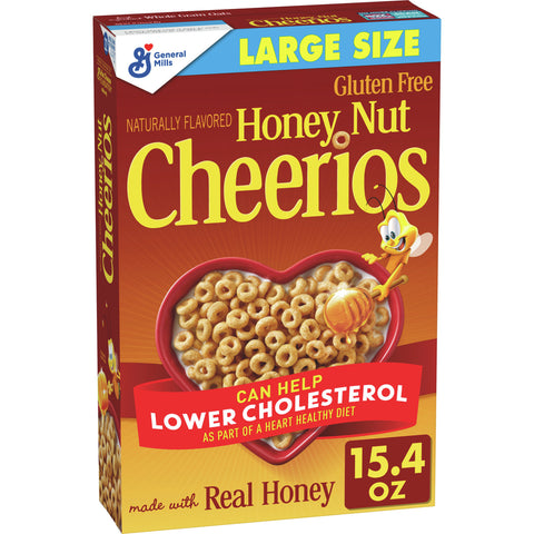 CHEERIOS HONEY NUT CERL ( 10 X 15.4 OZ   )
