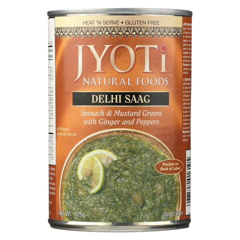 Jyoti Delhi Saag/Spinach & Greens (12x15 Oz)