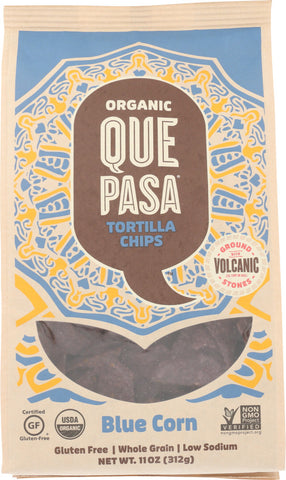 QUE PASA TORTCHP BLU ( 6 X 11 OZ   )
