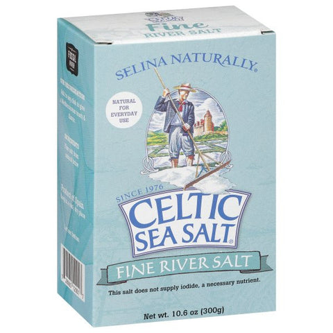 CELTIC RIVER SALT FINE   ( 4 X 10.6 OZ   )