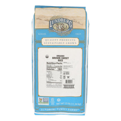 Lundberg Farms Sweet Rice (1x25lb)