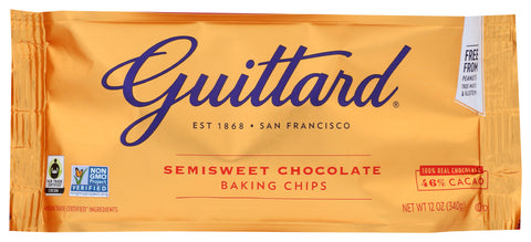 GUIT SEMISWEET CCHIP ( 12 X 12 OZ   )