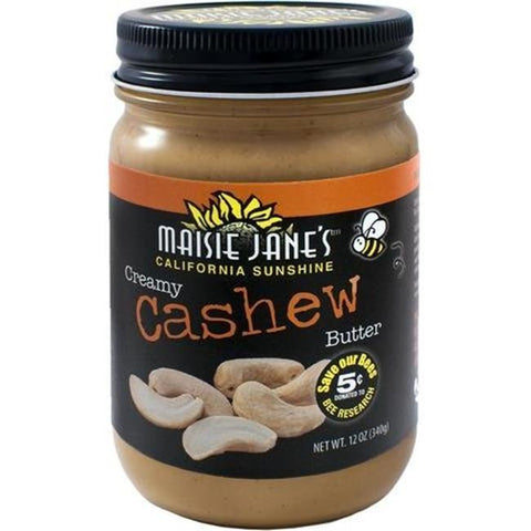 MAISIE CASHEW BUTTER     ( 6 X 12 OZ   )