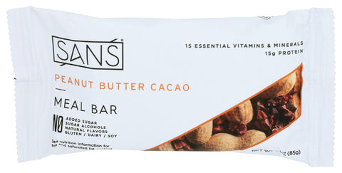 SANS PNUT BTR CACAO BAR ( 12 X 3 OZ   )