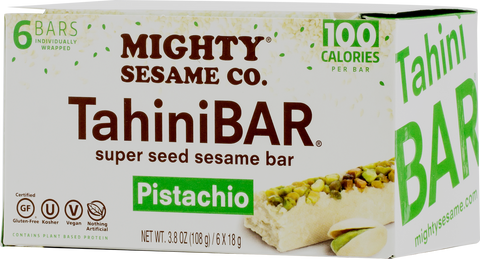 MIGHTYS TAHINI BAR PISTC ( 8 X 6 PK   )