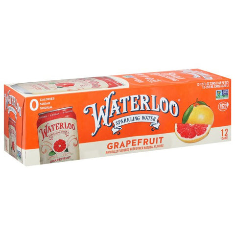 WTRLOO SPRKLNG WTR GRPFT ( 2 X 12 PACK )