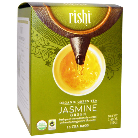 OG2 RISHI JSMN GRN TEA ( 6 X 15 BAG  )