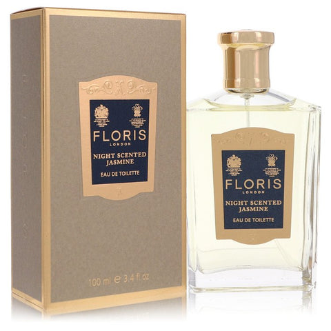 Floris Night Scented Jasmine by Floris - Eau De Toilette Spray 3.4 oz